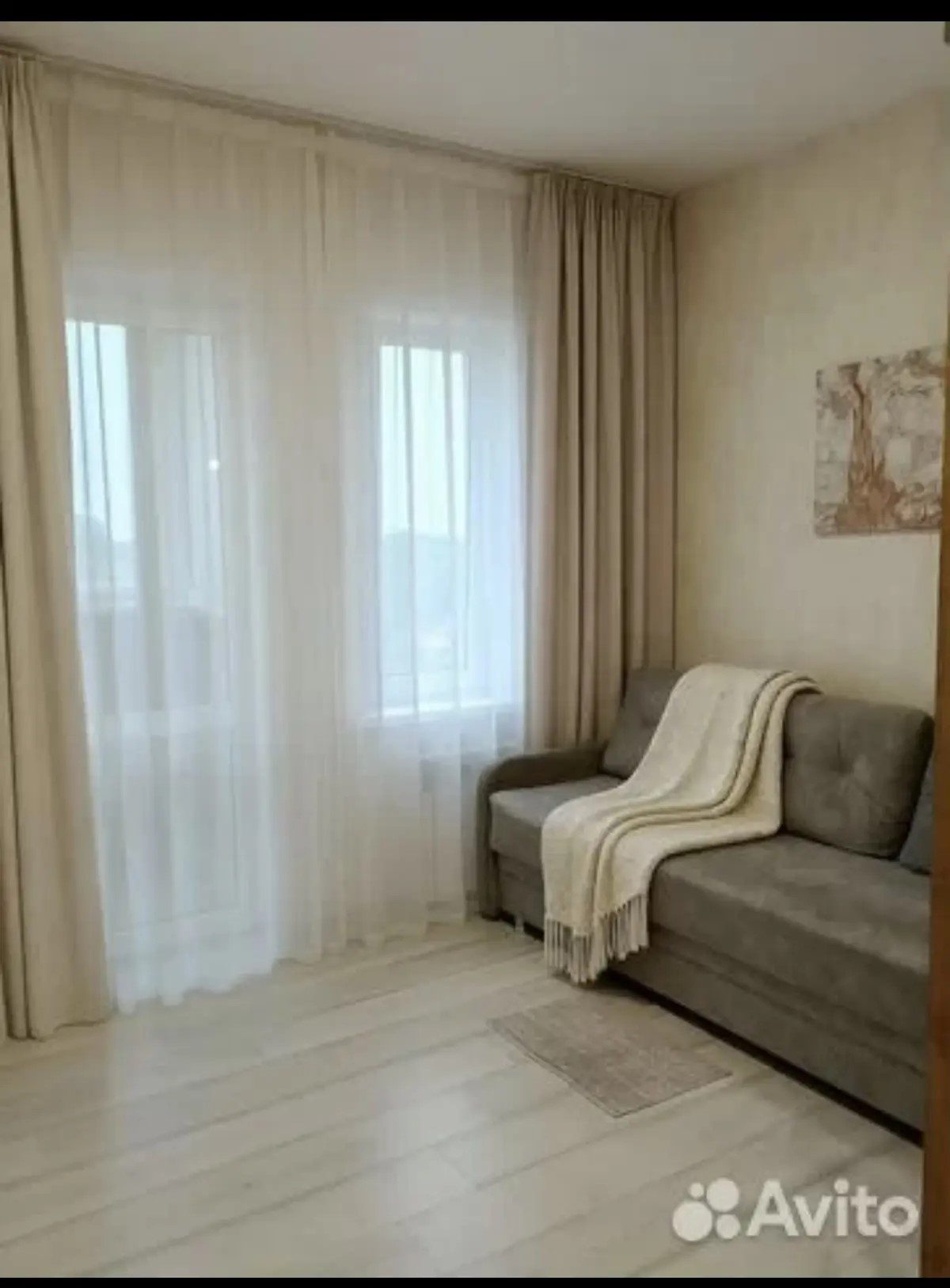Квартира-студия, 28 м², 1 кровать — миниатюра 3