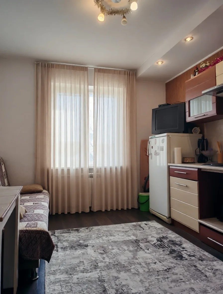 1-к. квартира, 40 м², 3 кровати — миниатюра 6